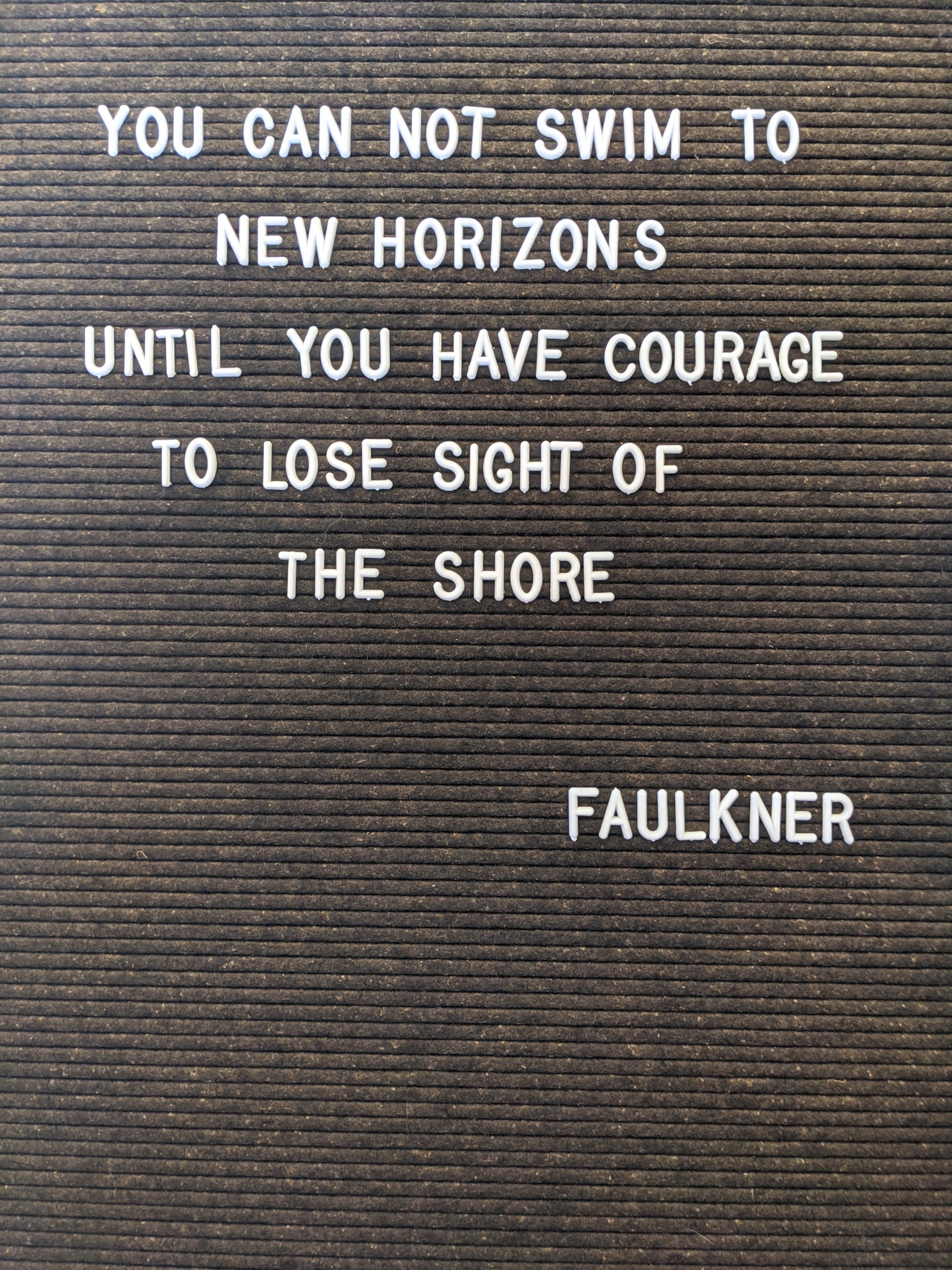 Motivational quote by Faulkner