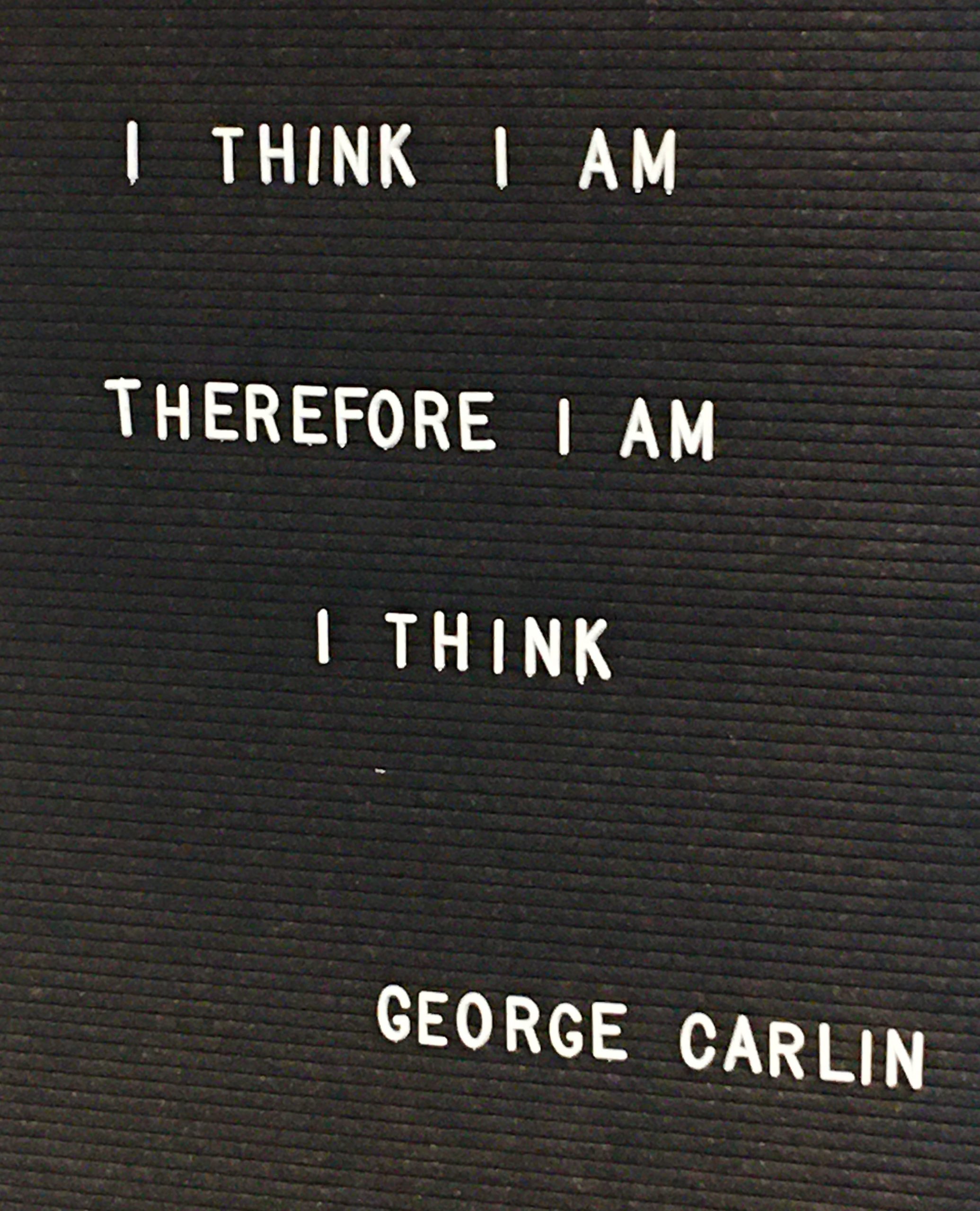 George Carlin Quote