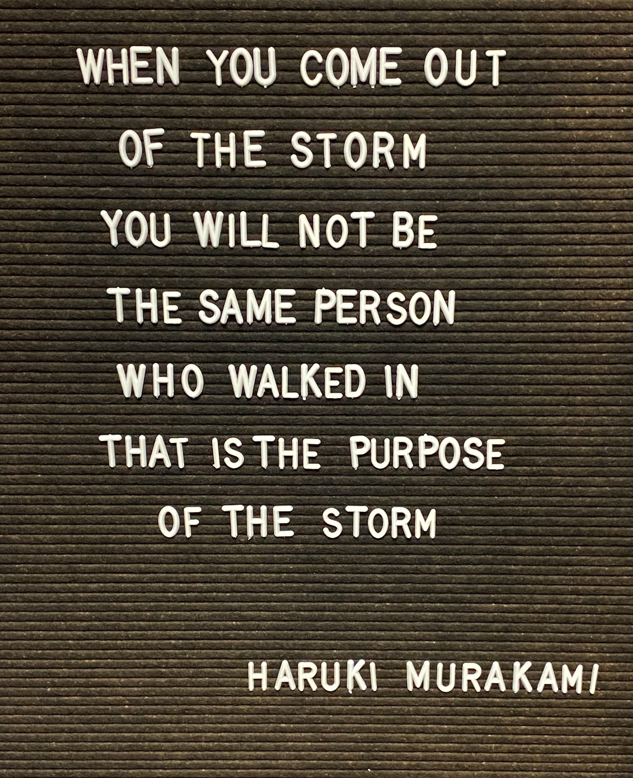 Motivational Quote by Haruki Murakami