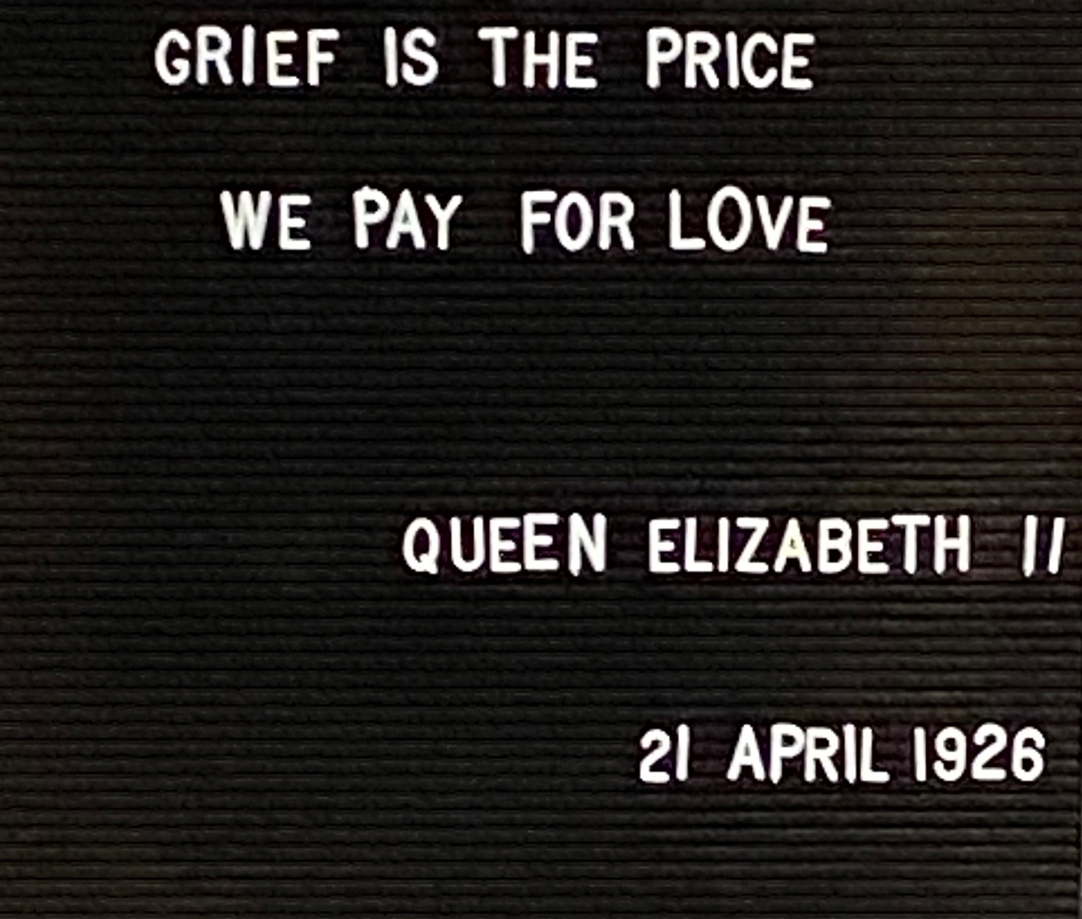 Queen Elizabeth II Quote about Love