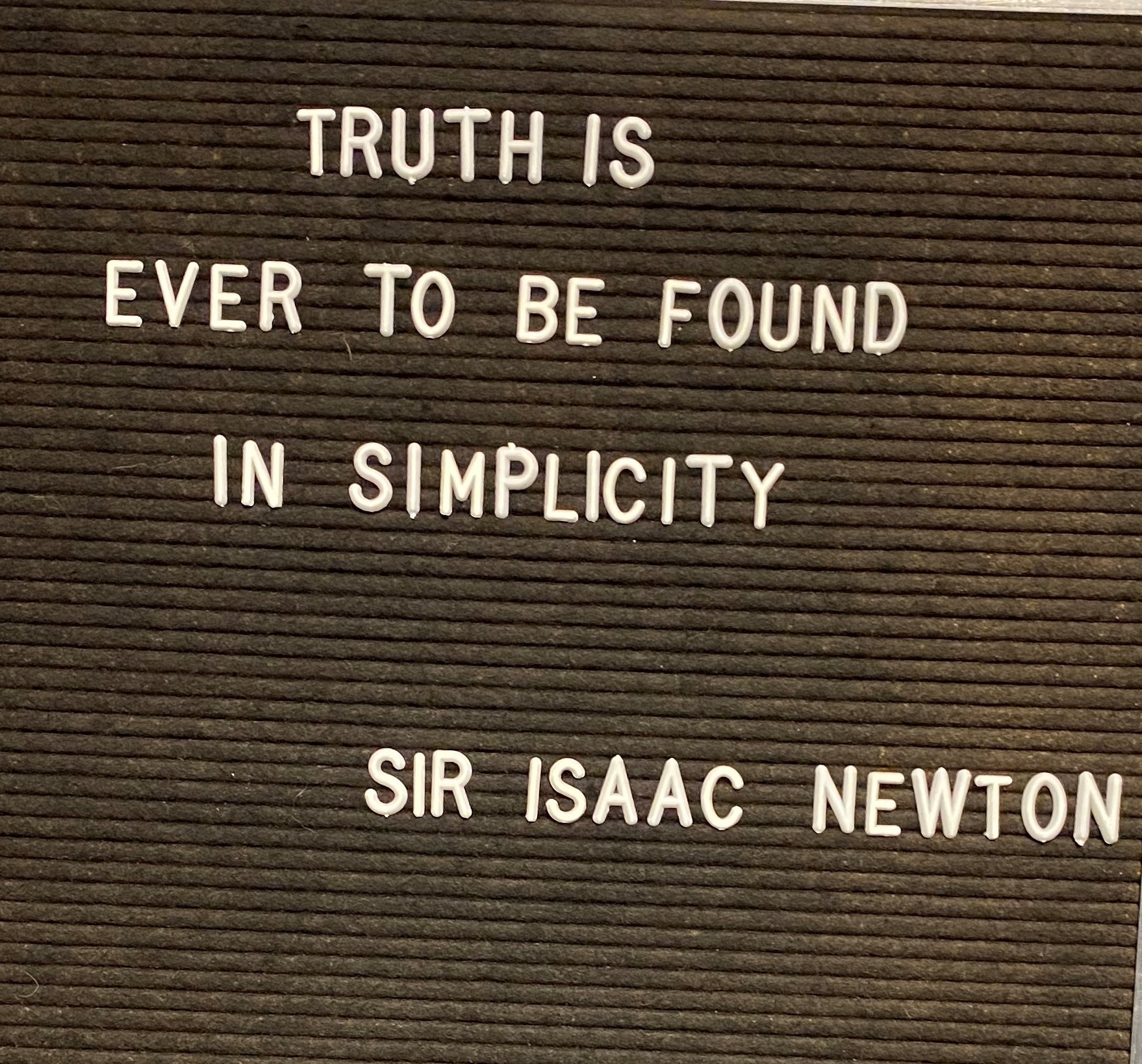 Sir Isaac Newton quote