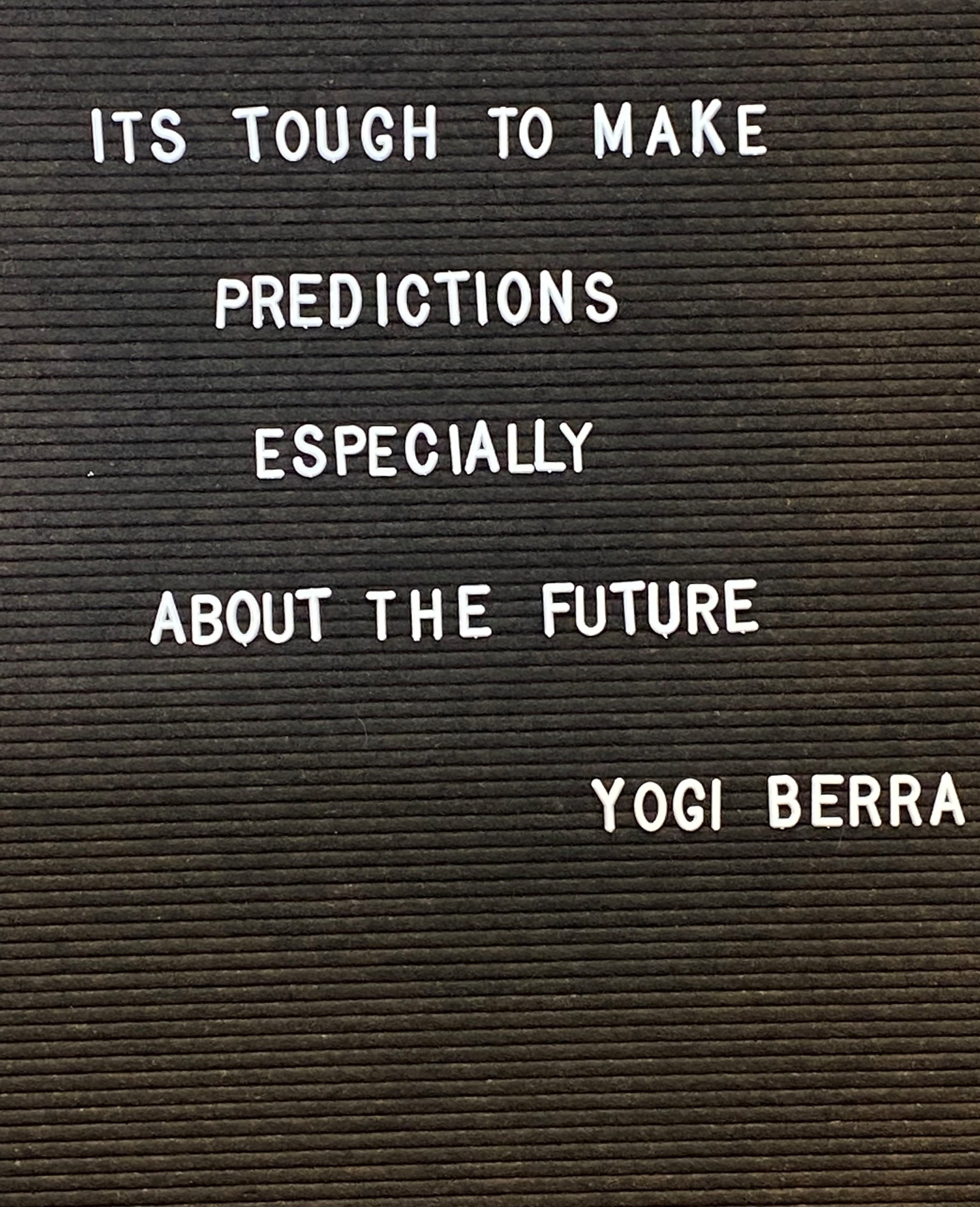 Motivational Quote by Yogi Berra